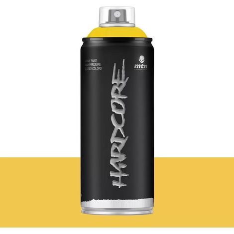 Bombe de peinture aérosol MTN Hardcore Jaune luxor (RV-239) 0,4 L (1/5)