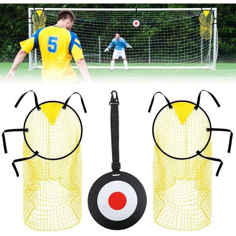 Set d’entraînement football – Mur de but et disque cible mobile – Enfants (1/5)