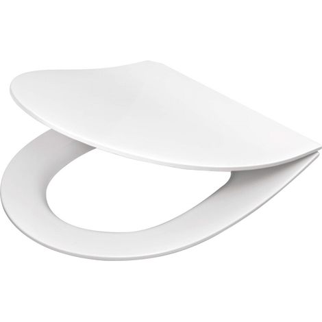 Deante Slim WC-Sitz weiß mit sanfter Schließmechanik