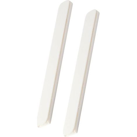 CSPARKV 4Pcs(2 Pair)Drawer Slide Multifunctional Self-Adhesive Drawer Guide Replaceable for Drawers Slide White 26.4 x 3 cm
