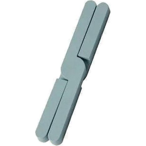 Faltbare D-förmige Untersetzer, Abtropfmatte für die Küche (faltbar, X-förmig)