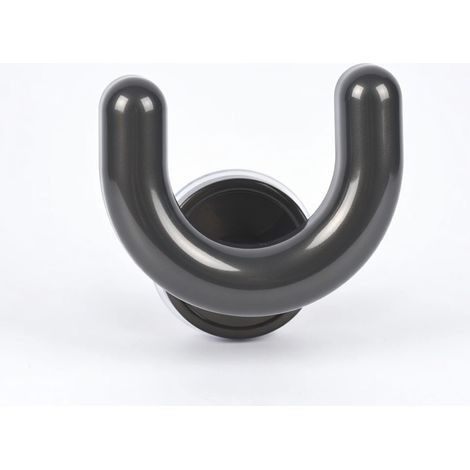 Portachancletas con ventosa para baño gris antracita piezas (1/5)