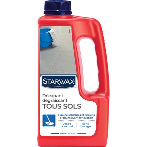 Décapant sans rinçage pour sols intérieurs 1L STARWAX