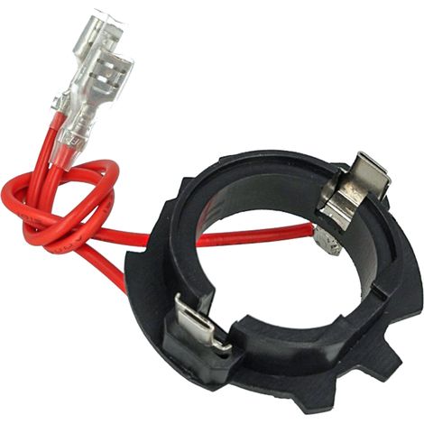 Coppia portalampada H7 LED Xenon 23 mm con spina 2 fili per VW Golf IV V Jetta (1/3)