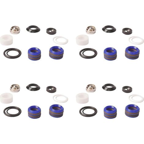 Kit de réparation de pompe 4X 244194 pour pulvérisateur de peinture sans air 295 390 395 490 495 595 3400 (pièce de rechange) (1/5)