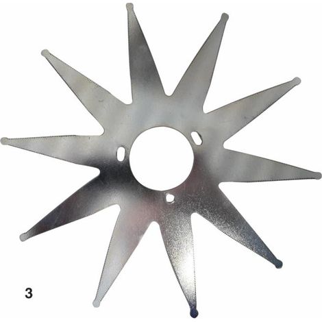 Disco decespugliatore a stella - per reciprocatore 90040