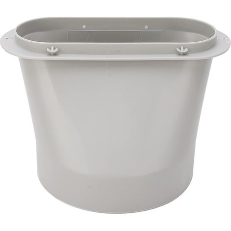Adaptateur de tuyau d'échappement de climatiseur 5.9in Plaque d'étanchéité de fenêtre Connecteur, Convient à la fenêtre de ventilation ovale, Installation facile (1/5)