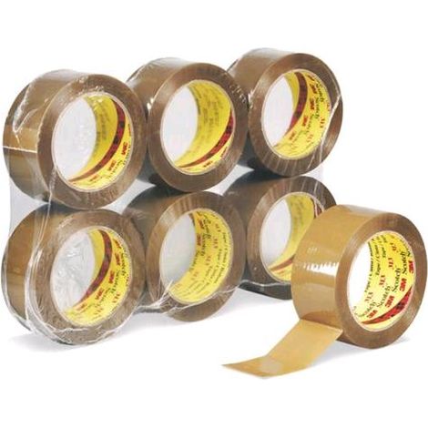Nastro adesivo 3m Scotch marrone 50 mm 66 m