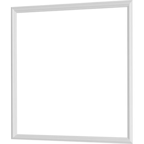 Kit Moulure Murale 12 Pièces, 51x51 cm, Panneaux Lambris, Polystyrène Léger Peignable, Facile à Poser, Imperméable, Décor Intérieur Salon, Chambre, Blanc (1/5)