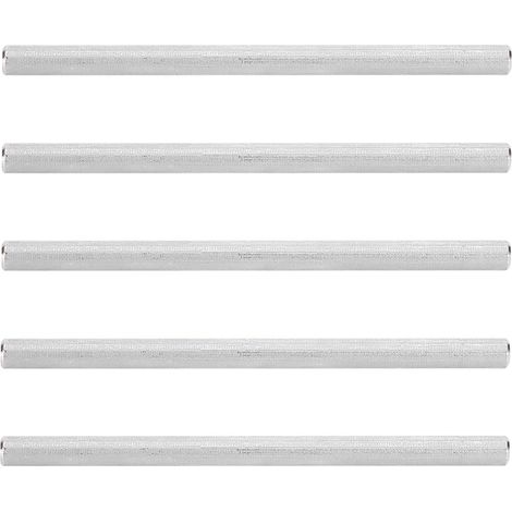5Pcs D'Arbre Droit 410100060100 Acier Inoxydable Ø6mm Compatible LEGO gobilda TETRIX Robot (1/5)