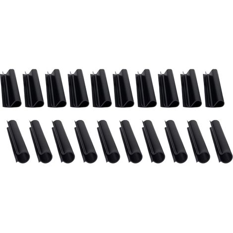 Packung mit 20 Winter-Poolabdeckungsclips – 1 Set (1/2)
