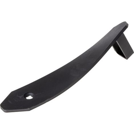 Placa gu铆a RH con soporte de retenci贸n para pata de 30 mm 80 x 8 x 425 mm UNIVERSAL 664426N (1/4)