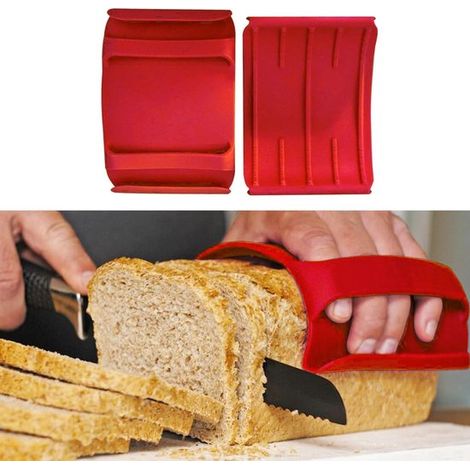 Pinze da forno multifunzionali antiscivolo in silicone, presine, guanti da forno, pinze isolanti, pinze resistenti al calore, pinze rosse resistenti al calore, silicone (1/5)