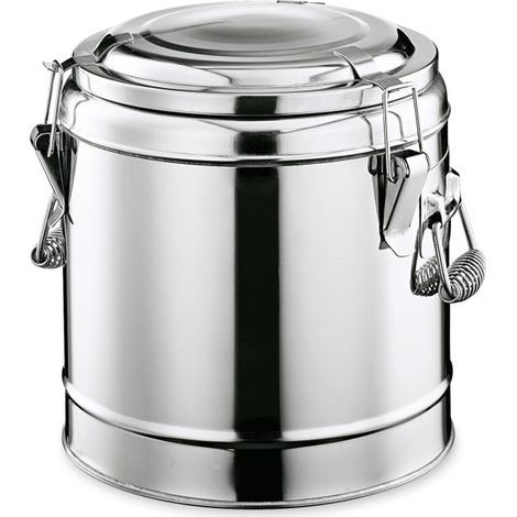 Conteneur alimentaire isotherme transport 4 ltr Ø 23 cm inox - Was Germany (1/2)