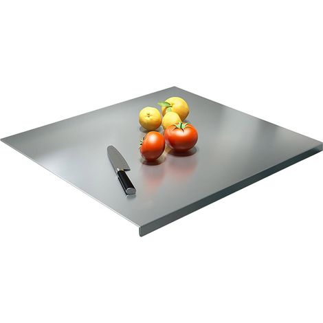 Planche à Découper en Acier Inox 50 x 40 cm (1/5)