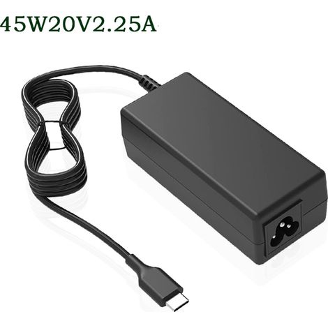 20V 2,25A 45W Netzteil/Ladegerät passend für Lenovo Thinkpad ADLX45NLC3, ADLX45NDC3A, ADLX45NCC3A, Netzkabel für Computer
