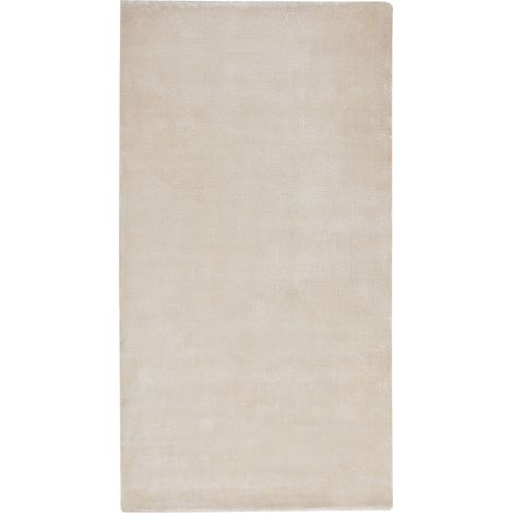 Tappeto a pelo corto beige chiaro 80 x 150 cm Gesi II (1/5)