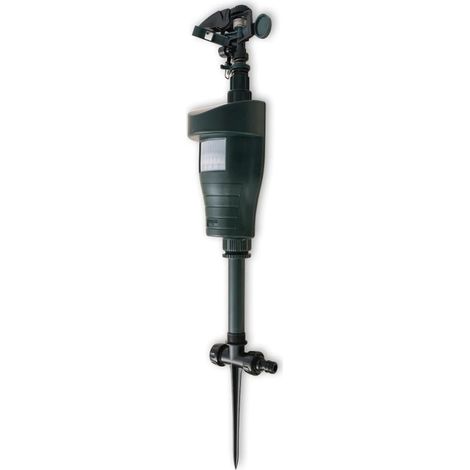 Wasserstrahl-Tiervertreiber mit PIR-Sensor Dunkelgrün
