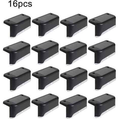 Lot de 16 Lampes de pont solaires LED imperméables pour extérieur - Marque - Modèle - ABS - IP65 (1/4)