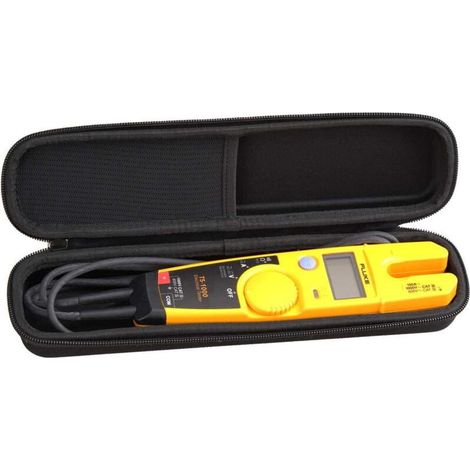 1 étui rigide de transport, pour testeurs Fluke T5-1000/T6-1000/T6-600/T5600, en EVA haute densité et tissu 1680D, protection anti-choc (1/5)