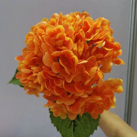 Fleurs Artificielles - Boule Brodée Grande Taille - Résistantes Aux Intempéries - Pour Décoration Intérieure Et Extérieure - 1 Pièce (1/4)