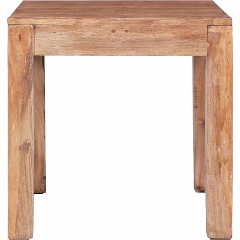 Maison Exclusive - Couchtisch 53x50x50 cm Altholz Massiv (1/5)