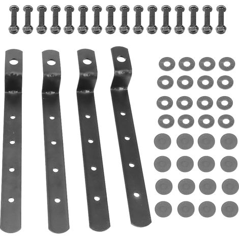 Support de montage universel en fer pour sacoches latérales, kit de modification compatible Kawasaki (1/5)