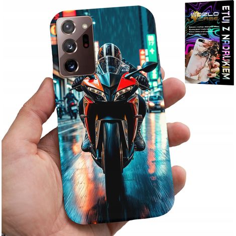 Coque pour Samsung Note 20 Ultra - Motifs moteurs, motos, deux-roues + film protecteur (1/5)