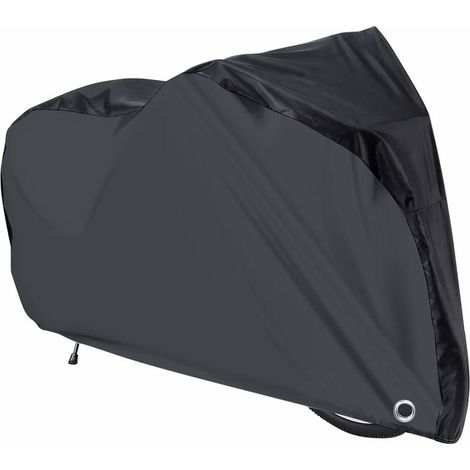 Housse de vélo imperméable [200 x 110 x 70 cm] Bâche de garage pour vélo, bâche de protection avec œillets pour cadenas, housse pour tous types de vélos-AquaForge (1/4)