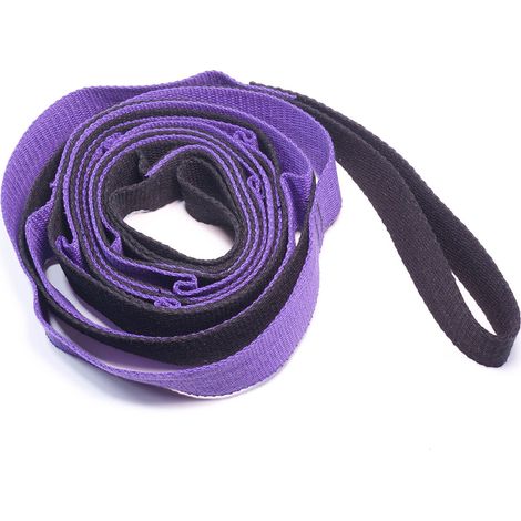 Sangle Élastique Multi-Anneau - Pour Yoga Pilates Étirements - 150 cm - 1 Pièce (1/5)