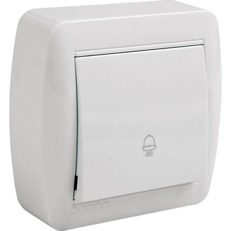 COFAN pulsador campana superficie modelo atlantis 10a blanco (1/3)
