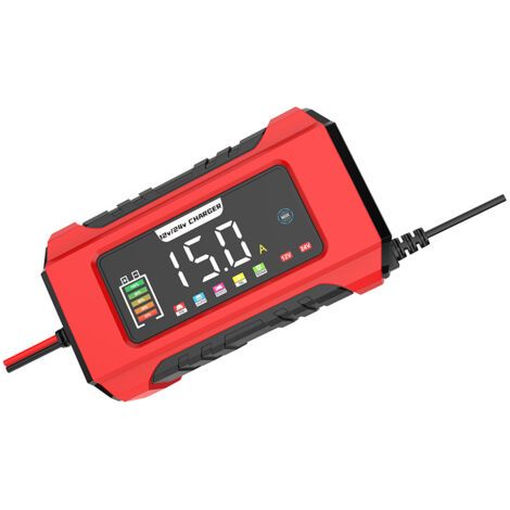 15A Chargeur de Batterie de Voiture, 12V 15A/24V 8A Chargeur de Batterie Intelligent Entièrement Automatique avec Compensation de Température pour Les Batteries Plomb-Acide et LifePO4 (1/5)