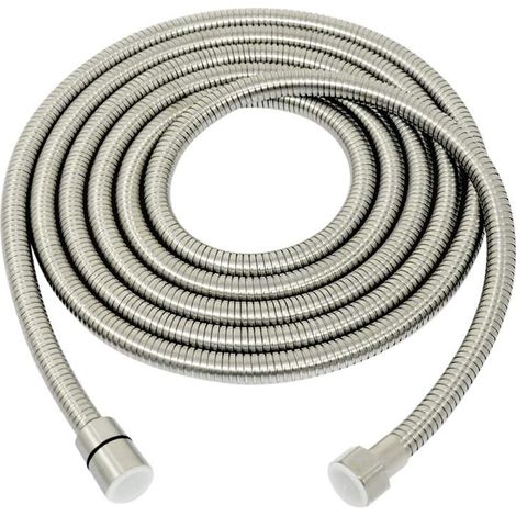 Flexible de Douche,Tuyau Douche 138-inch (3.5-meter), en Inox Anti-Torsion et Anti-Pliure double Agrafage A3107N-3.5 (1/5)