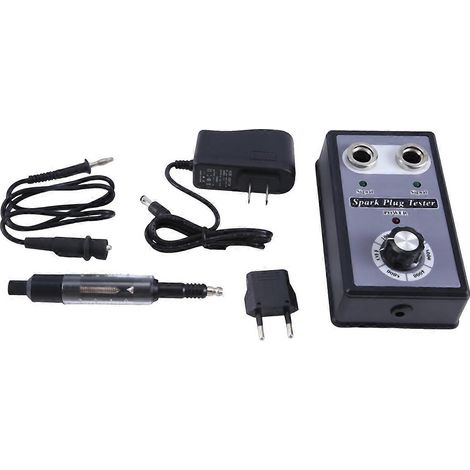 Testeur de bougies d'allumage à double trou réglable, outil de diagnostic pour bobines d'allumage de voiture et moto (1/4)