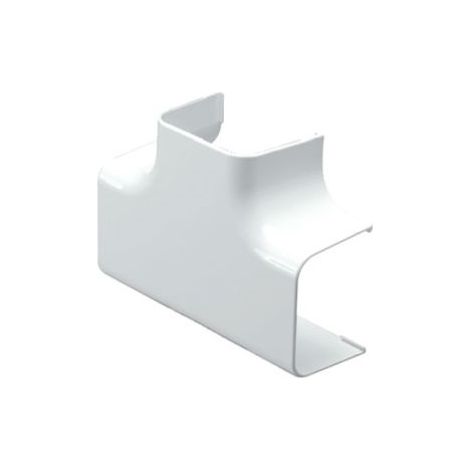 Té de dérivation pour goulotte 125 x 75 mm - blanc - First Plast