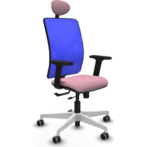 Silla de oficina piqueras y crespo Motilla azul espuma ergonómica (1/2)