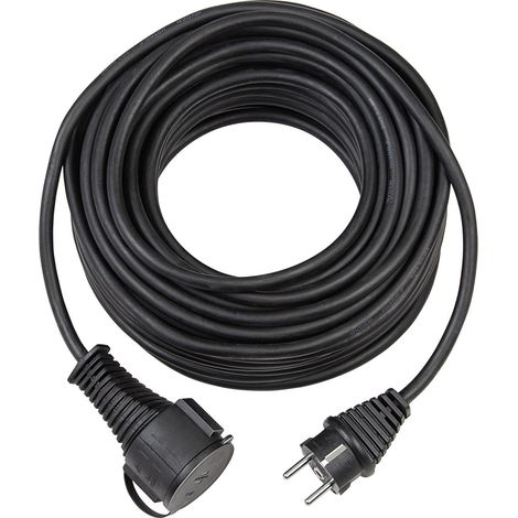 Brennenstuhl 1161420 Alimentazione Prolunga Nero 5.00 m H05RR-F 3G 1,5 mm² (1/4)