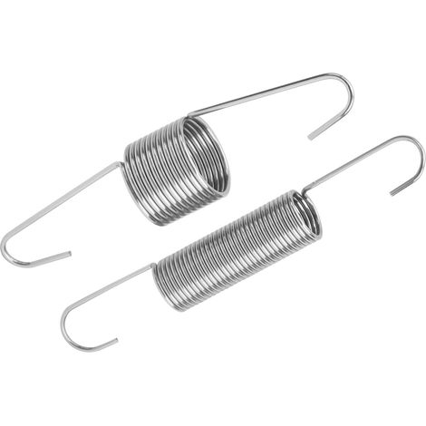 Support de ressort de rappel d'accélérateur avec kit double ressorts, acier inoxydable chromé, compatible moteurs Chevy (1/5)