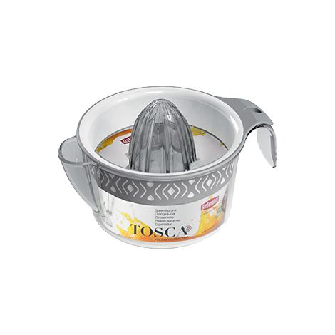 Spremiagrumi Manuale Tosca Bianco e Grigio 20 cm Stefanplast (1/2)