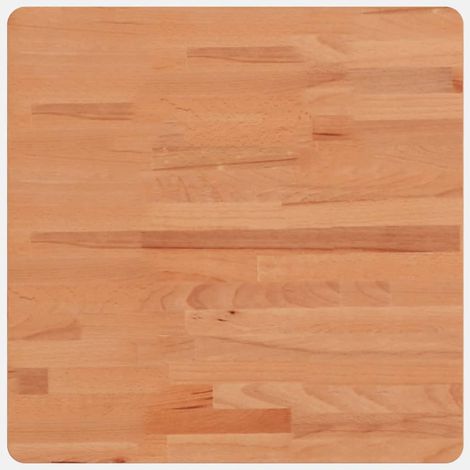 Dessus de table  Dessus de bureau  Plateau de table 50x50x2,5 cm carré bois massif de hêtre