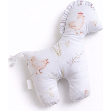 Cheval porte-bonheur, peluche en coton doux pour bébés - À la campagne (1/4)