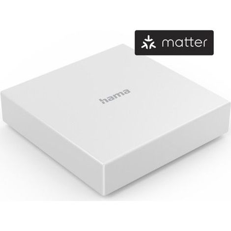 Hub Smart-Home, Matter, Zigbee, Thread, commande vocale/par applic.