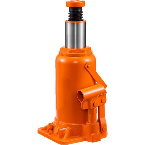 Cric hydraulique à bouteille 20 tonnes (44092 lbs), course 225-435 mm, soudé robuste pour voiture, SUV, pick-up, levage maison et équipement agricole. (1/5)
