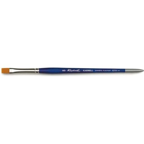 Pinceau - Plat court - Toutes techniques - Kaërell Bleu - Série 8234 - N°8 - Raphaël