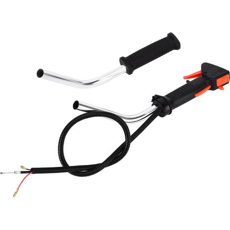 Câble de commande d'accélérateur avec tube en aluminium pour débroussailleuse (1/5)
