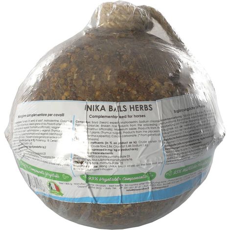Integratore UNIKA BALLS HERBS 1,8KG