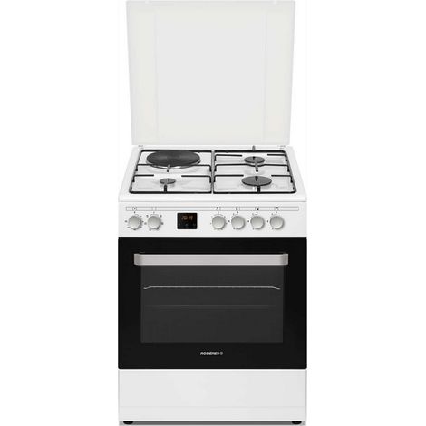 Cucina mista 60l 4 fuochi bianca - rge660cmwe - rosieres (1/2)