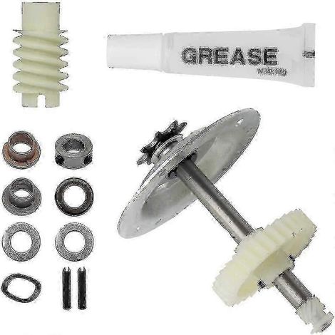 Kit de pignons et engrenages de remplacement pour Liftmaster 41c4220a, compatible avec les modèles à transmission par chaîne Chamberlain, Sears et Craftsman (KB N).