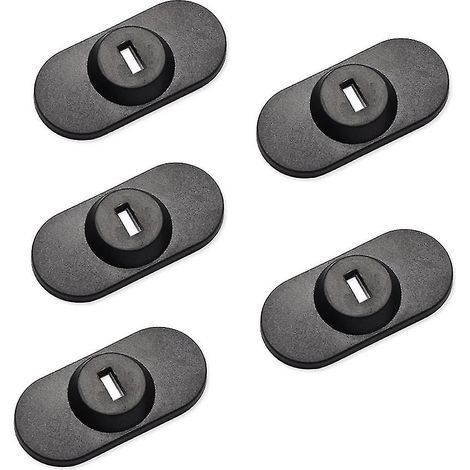 Lot de 5 verrous de sécurité pour ordinateurs portables et tablettes, avec œillet de verrouillage. (1/4)