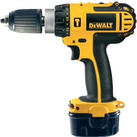 Taladro/atornillador eléctrico Dewalt DC745KB profesional -